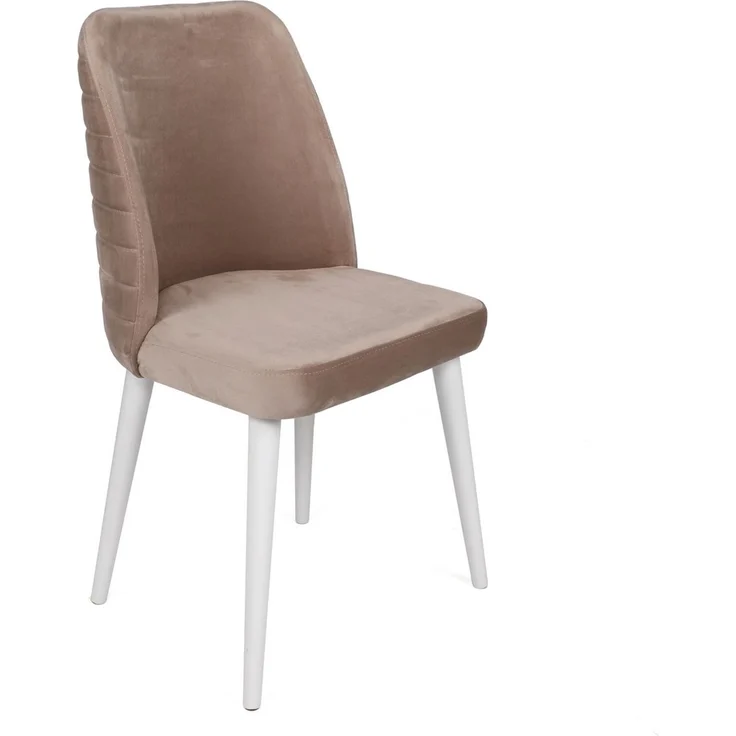 Skye Decor 'Tutku-324 V2' Stuhlset (2-teilig), Beige / Weiß, 50 x 90 x 49 cm – Bild 2