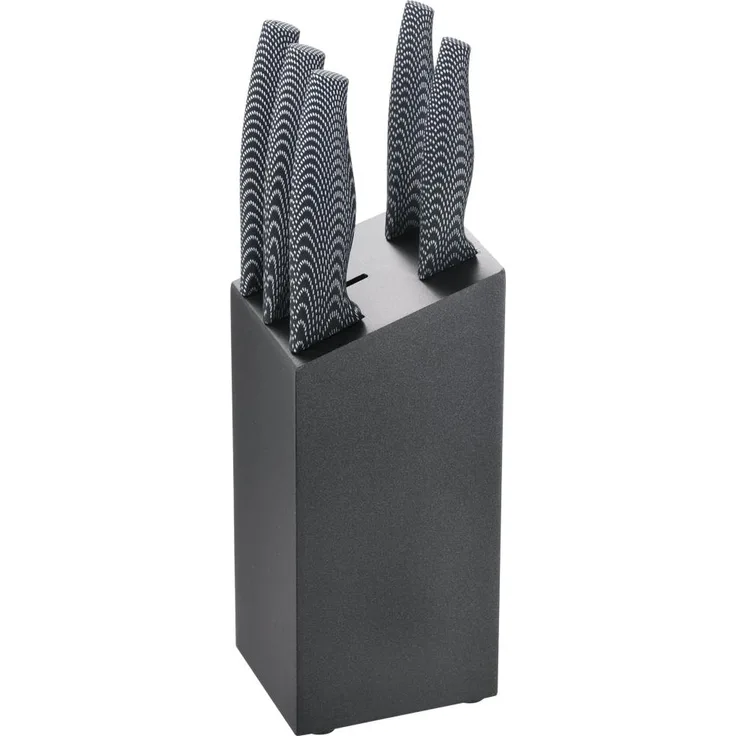 Messer-Set mit Messerblock 6-tlg.