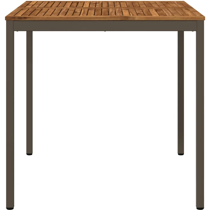 vidaXL Gartenbar-Tisch Natur und Kaffee 110 x 108,5 x 105 cm 901345 – Bild 3