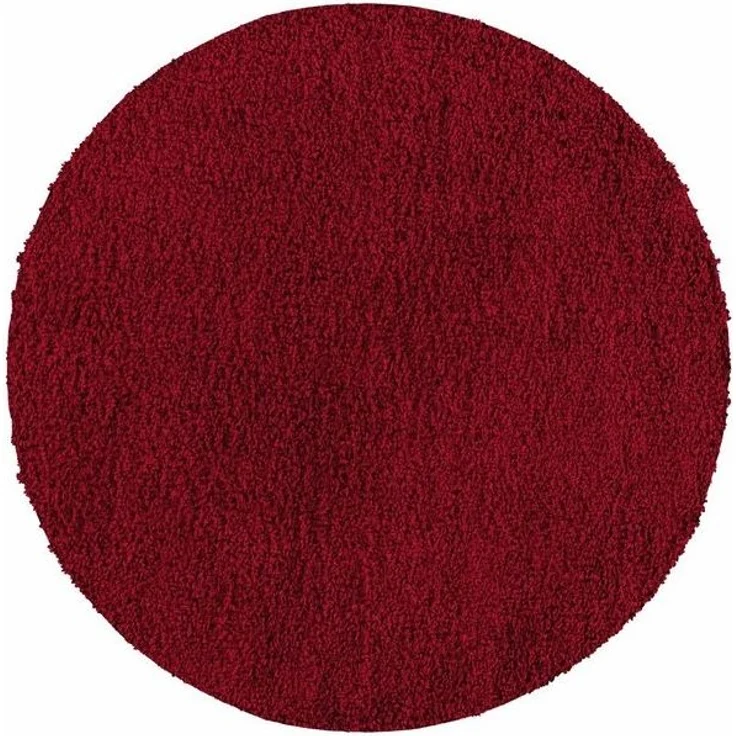 Teppium Teppich Unicolor - Einfarbig, Rechteckig, Höhe: 30 mm, Einfarbig Shaggy Teppich Wohnzimmer Langflor versch. farben und größen – Bild 4