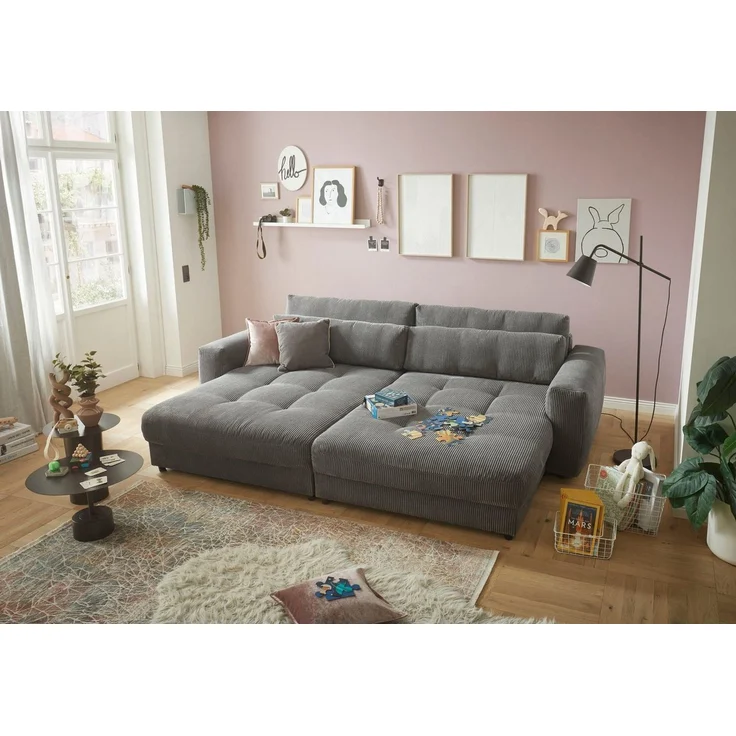 XXL Loveseat Barura - Dein neuer Lieblingsplatz in Cord-Stoff – Bild 5