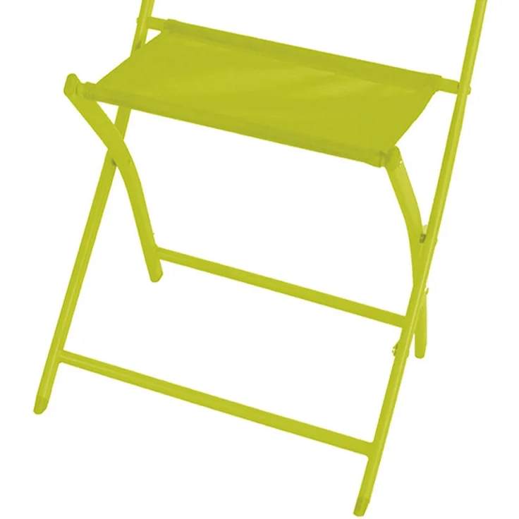 Garten Klappstuhl Gartenstuhl Campingstuhl Klappbar klappbar Limegrün – Bild 4