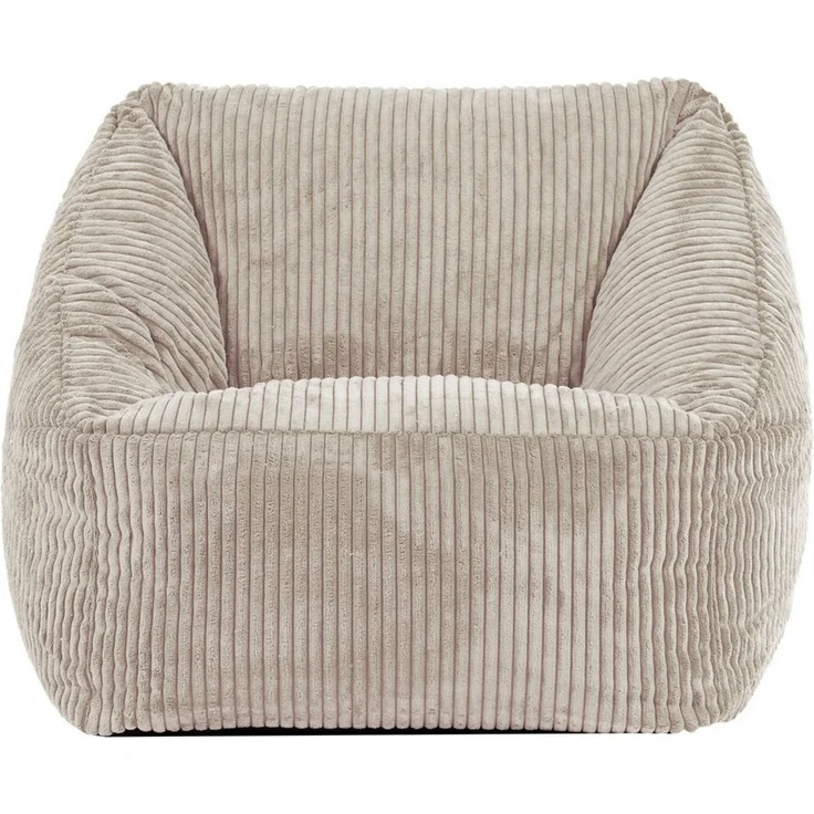 icon Sitzsack Kinder aus Cord Flauschig „Natalia“, 55x44cm, Made in Germany, für Kinderzimmer – Bild 4