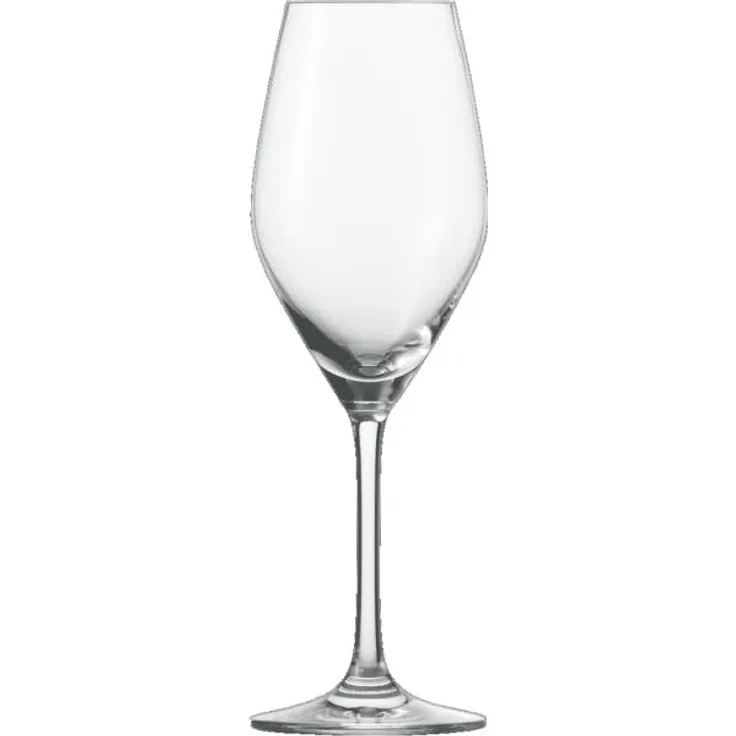 Schott Zwiesel Vina Champagnerglas 77, 6er Set, mit Moussierpunkt, Sektglas, Proseccoglas, Glas, 263 ml, 111718