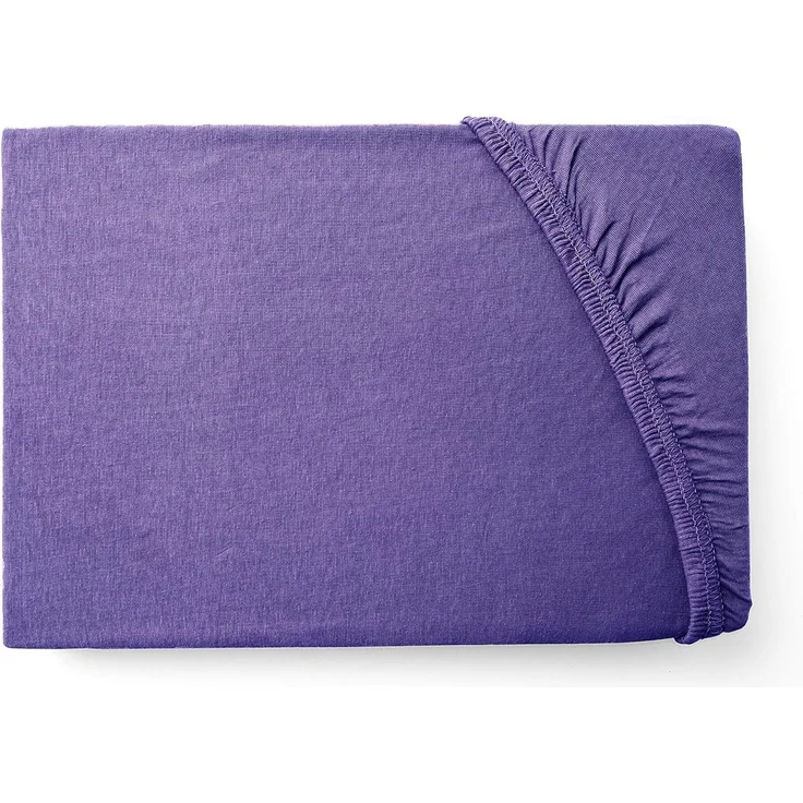 Hometex Premium Textiles Spannbettlaken Jersey Spannbettlaken 100% Baumwolle, Jersey, Gummizug: Rundumgummizug, Premium-Jersey Matratzenhöhe bis 23 cm – Bild 2