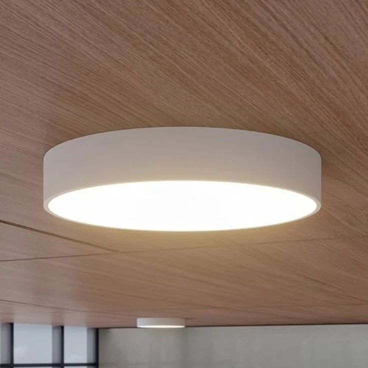Arcchio LED Deckenleuchte Noabelle, 1-flammig in Weiß aus Metall, energiesparende Küchenlampe – Bild 2