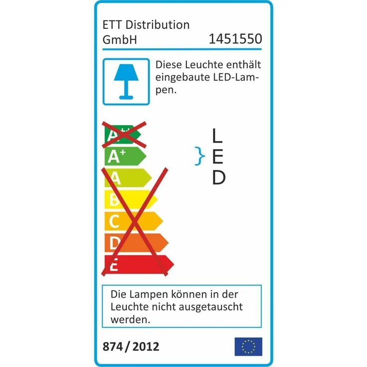 LED-Panel McShine ''LP-2430SN'' 24W, 300x300mm, 1.580 lm, 4000K, neutralweiß – Bild 5