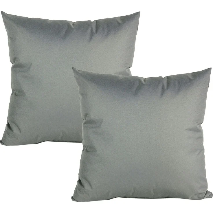 JACK Kissenbezüge 2er Set 50x50cm Outdoor Wasserfest, (2 Stück), 2x Kissenhülle, strapazierfähig, wasserabweisend, Innen & Außen – Bild 1