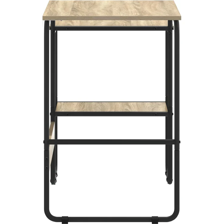 vidaXL Schreibtisch mit Stauraum Sonoma-Eiche 100 x 50 x 75 cm 8007991 – Bild 4