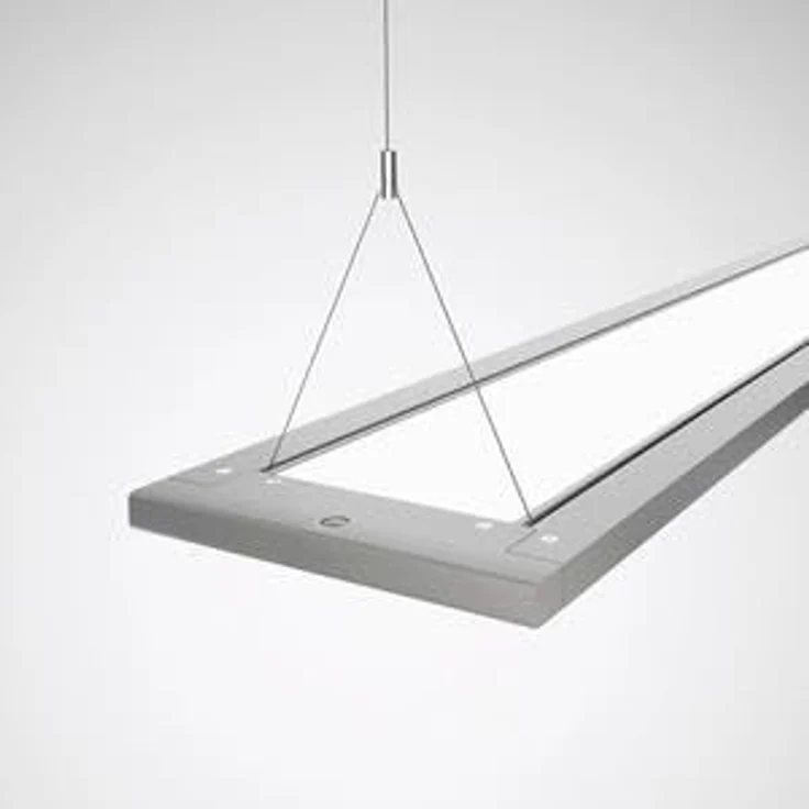 Trilux Seilabhängung LuceoS H ZST/2000, Y-Seilaufhängung für Abhängelängen bis 2000 mm für Luceo Slim Pendelleuchten – Bild 4