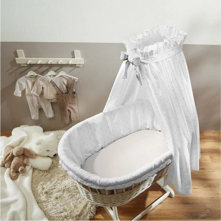 Erwin Müller Spannbettlaken Baby-Spannbettlaken "Murnau", Jersey, Gummizug: Rundumgummi, (1 Stück), Single-Jersey Uni – Bild 3