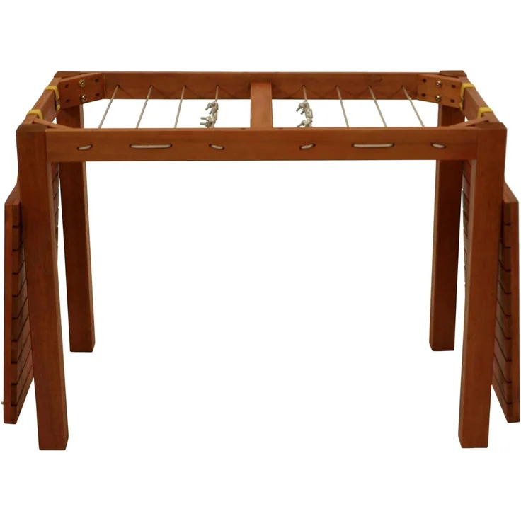 DEGAMO Gartentisch (1-St), mit Wäscheständerfunktion, 60x100 cm, Eukalyptus – Bild 3