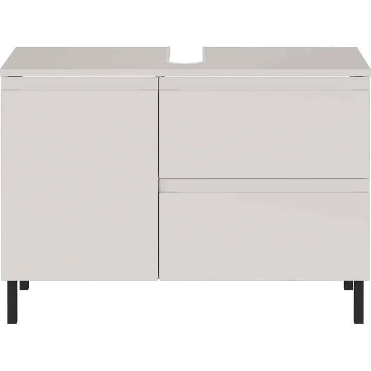 GERMANIA Waschbeckenunterschrank Scantic (1-St) mit Siphonausschnitt – Bild 4