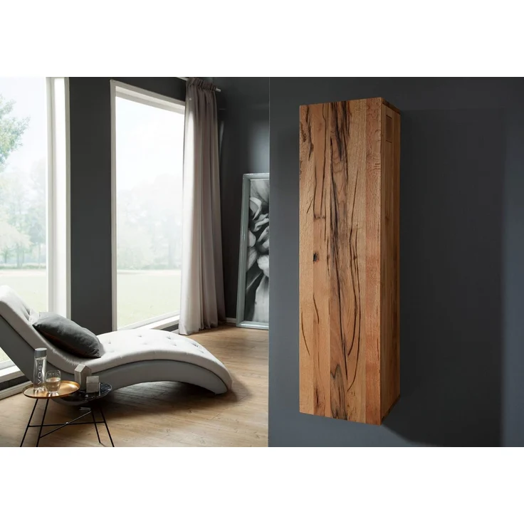 Hängeschrank Wild-/Zerreiche 33x33x124 natur geölt FRANKFURT #101 – Bild 6