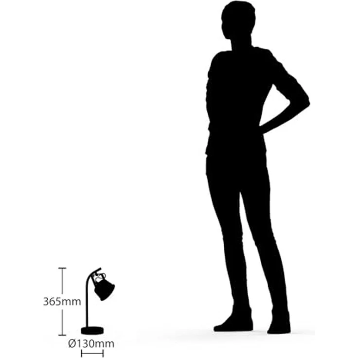 Lindby Tischleuchte Rubinjo, Metall IP20, 1 x 35 W – Bild 7