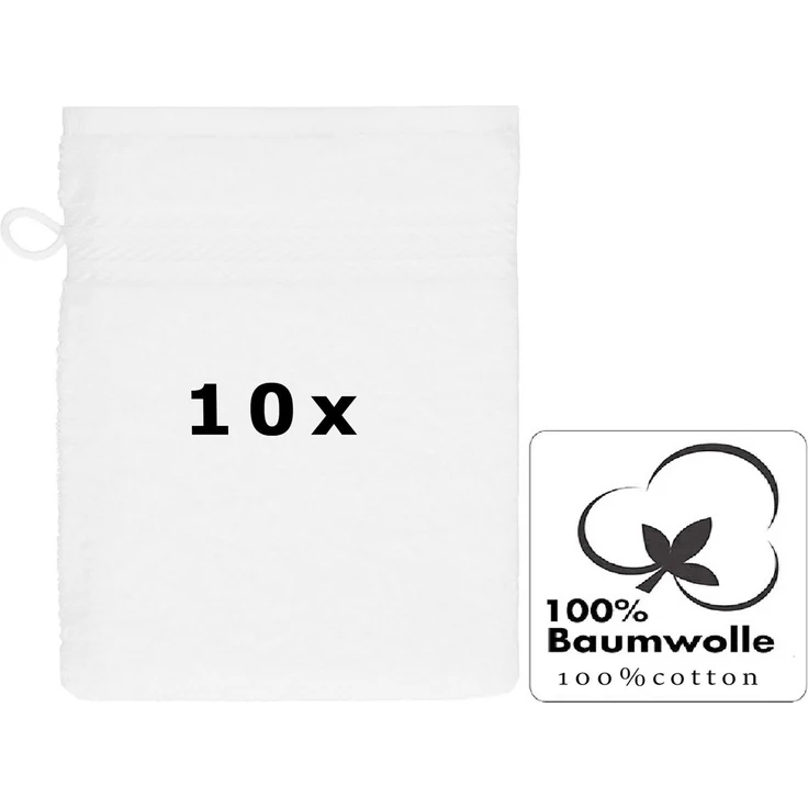 Betz Seiftuch 10-tlg. PREMIUM 100% Baumwolle 16 cmx21 cm – Bild 2