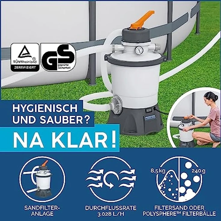 Bestway 'Hydrium™ Swimmingpool-Set Ø 300x120 cm – Bild 4