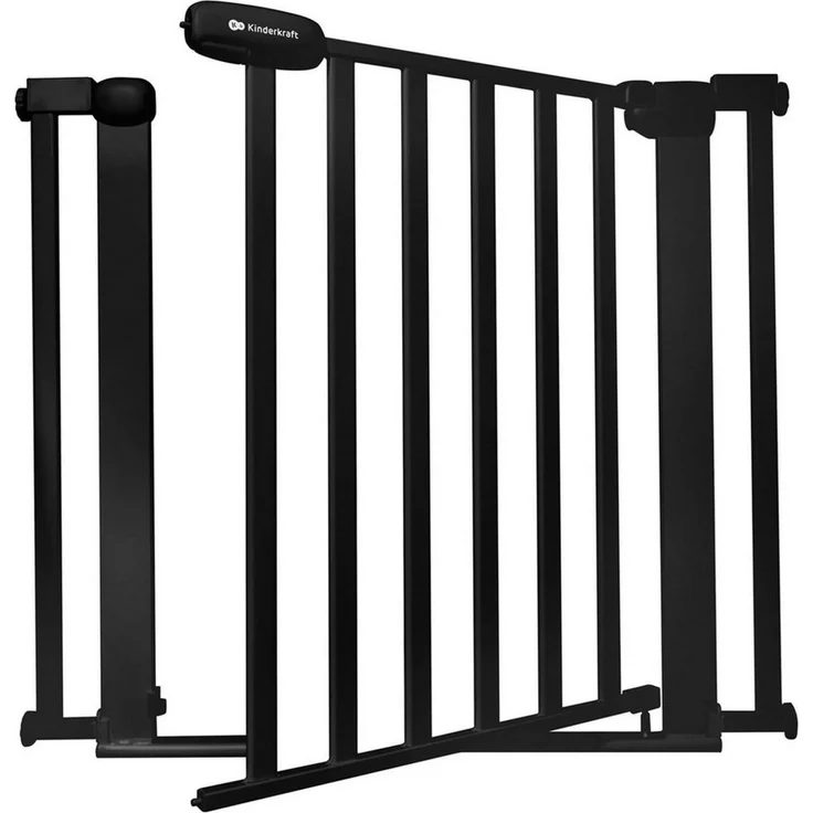 Kinderkraft LOCK&GO Treppenschutzgitter Ohne Bohren, Türschutzgitter, Kinderschutzgitter, von 75 bis 103 cm, 90 Grad öffnen, doppelte Verriegelung, Schließt automatisch, Schwarz – Bild 5