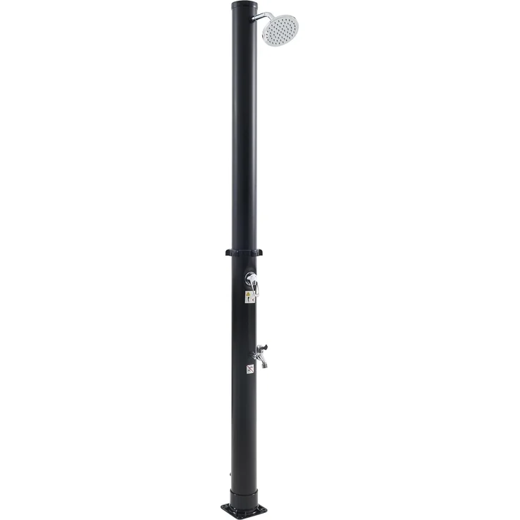 Solardusche Frerievn mit Fußdusche 215 cm 18L [casa. pro] – Bild 4