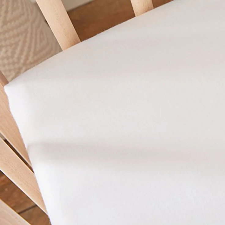 Babysom - Baby Matratzenschoner « 2 in 1 » - 60x120 cm - Spannbetttuch + wasserdichte Matratzenauflage - 100% Baumwolle - Luftdurchlässig – Bild 5