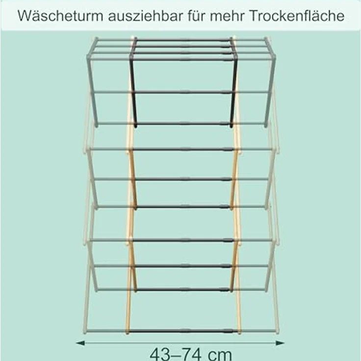 Klappbarer Wäscheständer 10051102_955 – Bild 6