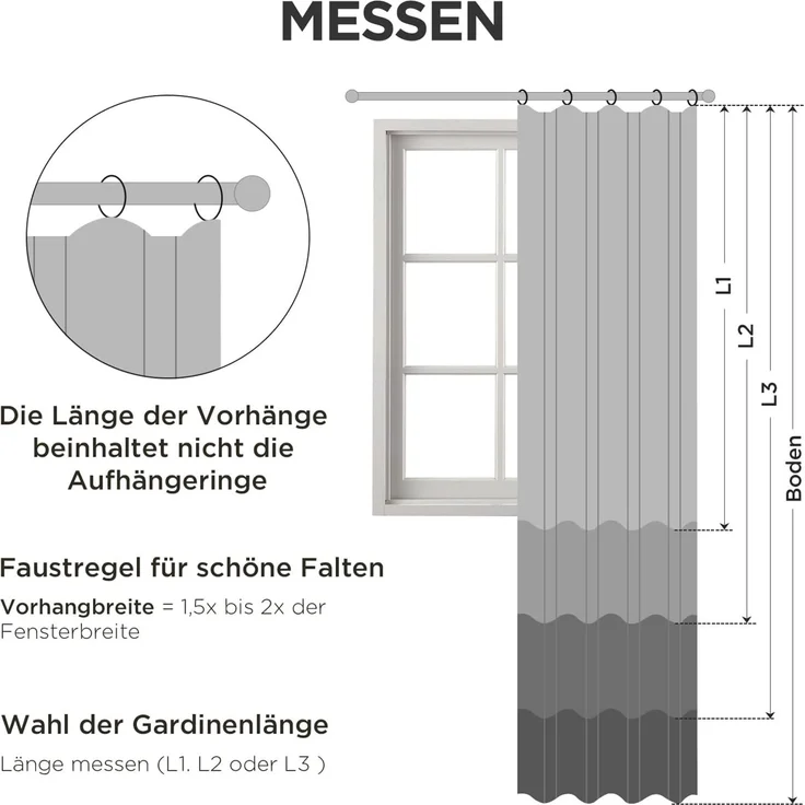 Joydeco 100% Verdunkelungsvorhänge Leinen Gardinen mit Kräuselband 2er Set H225xB140cm Wathet, Thermovorhang Kälteschutz Blickdicht Schallschutz Ideal für Wohnzimmer passt zu Schienensystemen – Bild 8
