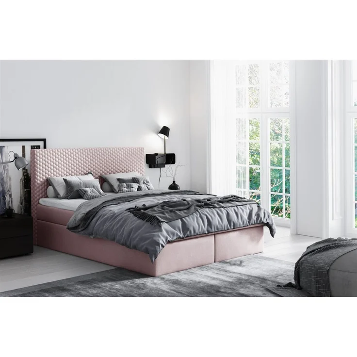 Boxspringbett Schlafzimmerbett SERGIO 180x200cm – Bild 1