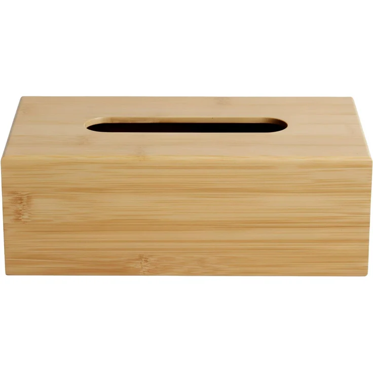 CLP Taschentuchbox Kalmia aus Bambus für Badezimmer und Küche nachfüllbar,natura – Bild 4