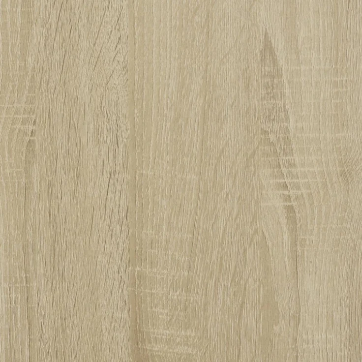 vidaXL Bettgestell ohne Matratze Sonoma-Eiche 120x190 cm Holzwerkstoff 842051 – Bild 2