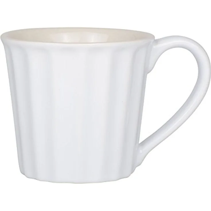Tasse Kaffeetasse Becher Kaffeebecher 270ml Mynte Keramik Ib Laursen 2041 weiß 11