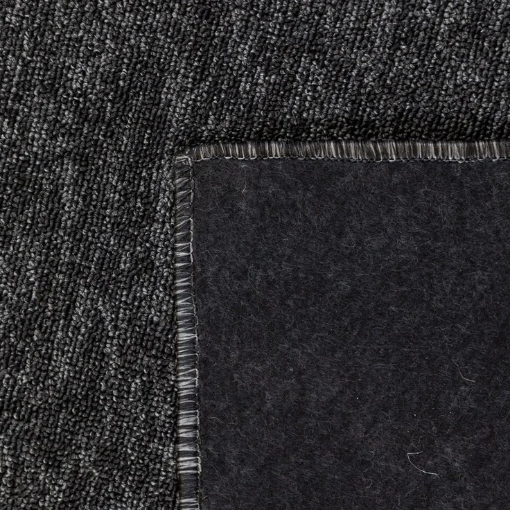 Carpettex Schlingenteppich Unicolor - Einfarbig, Läufer, Höhe: 7 mm, Kurzflor Schlingen Teppich Wohnzimmer Einfarbig Modern – Bild 3