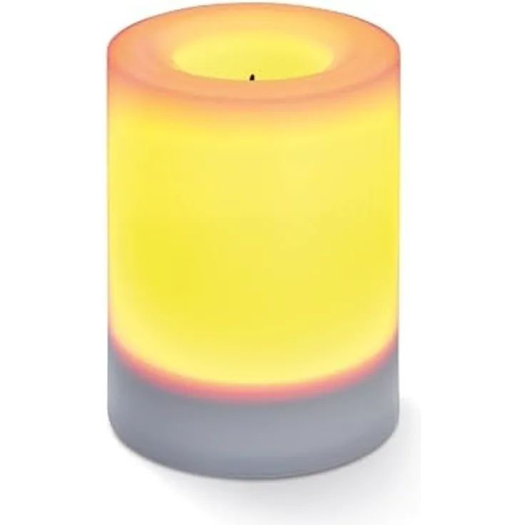 Solar Kerze mit Flammeneffekt Mila 75 x 100 mm