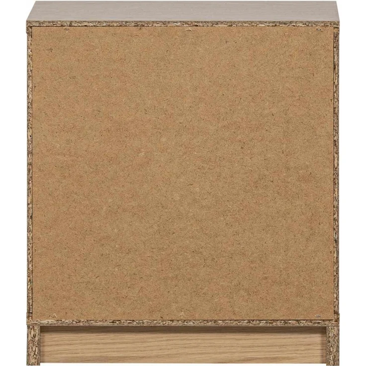 Modulschrank Modulair Eiche lackiert, modern mit Push-to-Open, natur, 44x40 cm, 2 Fächer – Bild 3