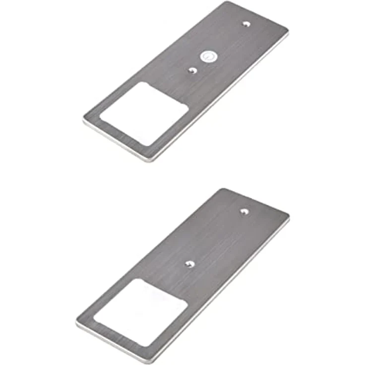 kalb LED Unterbauleuchte LED Unterbauleuchten Edelstahl gebürstet 5W - mit Touch-Dimmfunktion, 2er Set warmweiß, warmweiß – Bild 2
