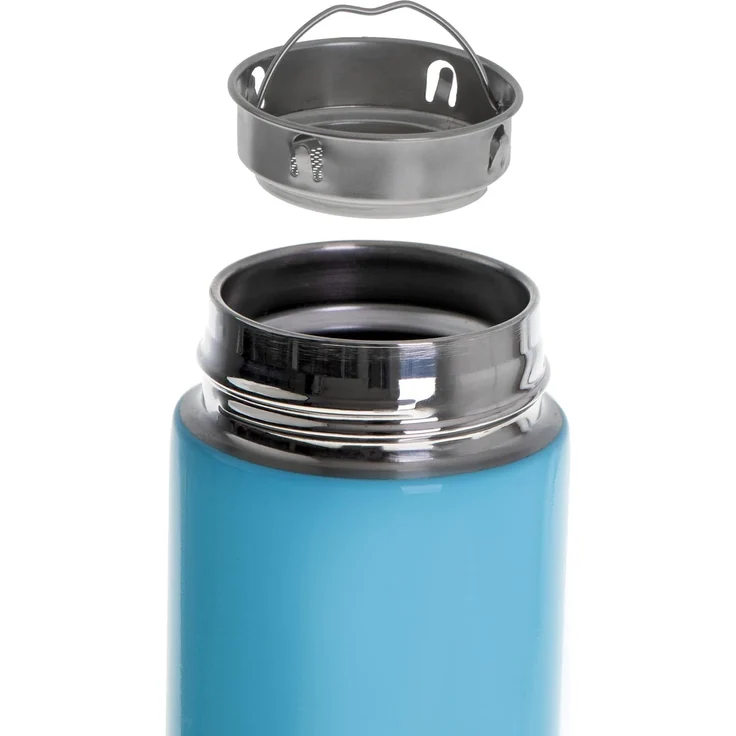 Adler AD 4506 Thermoflasche 473 ml, mit Temperaturanzeige & LED Touch-Display - Blau – Bild 6