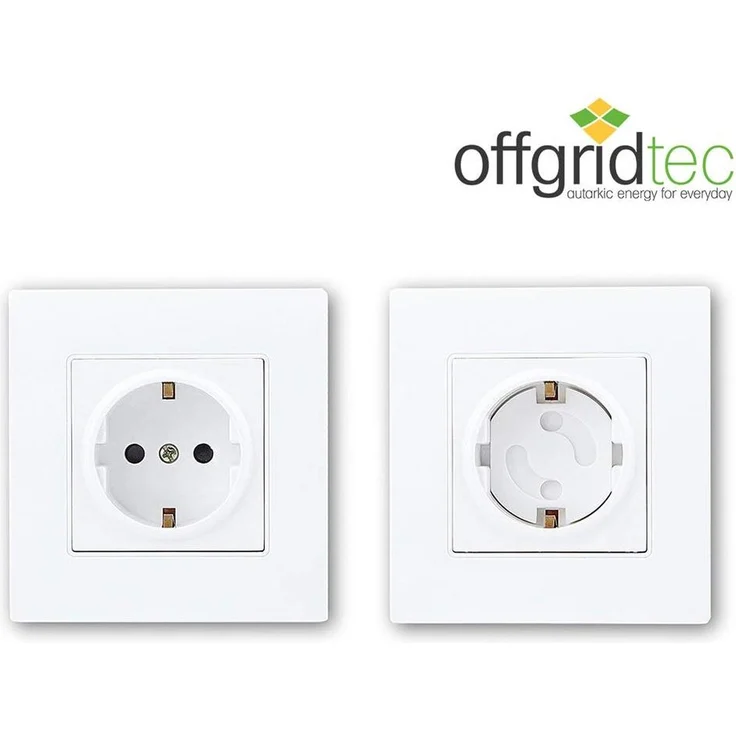 Offgridtec 20x Kindersicherung fuer Steckdose mit Drehmechanik - Steckdosensicherung Baby Kleinkind – Bild 2