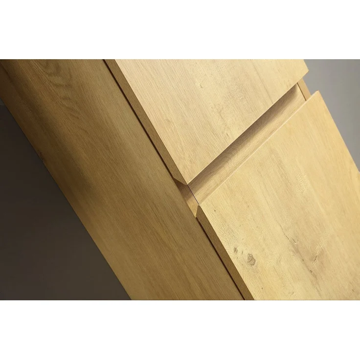 Alpenberger Badmöbel-Set Badezimmermöbel Badezimmer Schrank - Hochschrank, (Badezimmerschrank Schmal, Badschrank), Allzweckschrank – Bild 2
