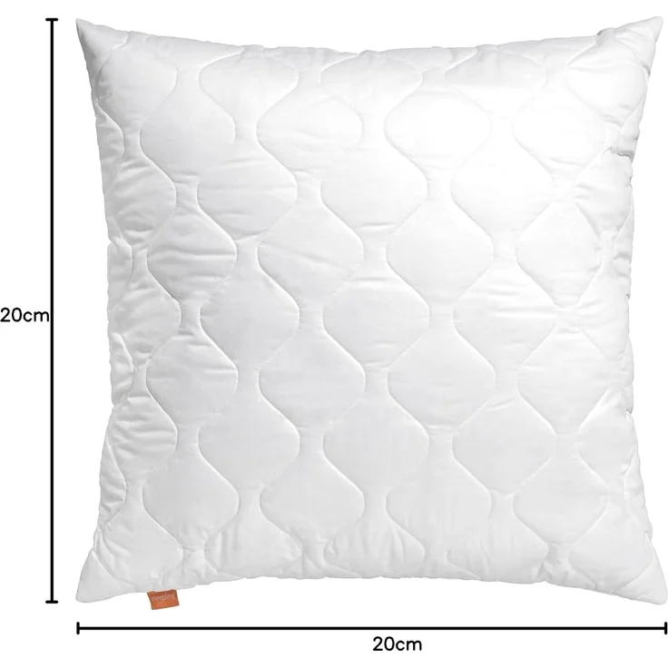 sleepling Kopfkissen Basic 100, in 40x80 cm, 80x80 cm und vielen weiteren Größen, Füllung: Kunstfaserfüllung, Bezug: 100% Mikrofaser, Seitenschläfer, Rückenschläfer, Bauchschläfer, Spar-Set, 4-tlg, Füllmenge anpassbar, höhenverstellbar, waschbar, Aller... – Bild 9