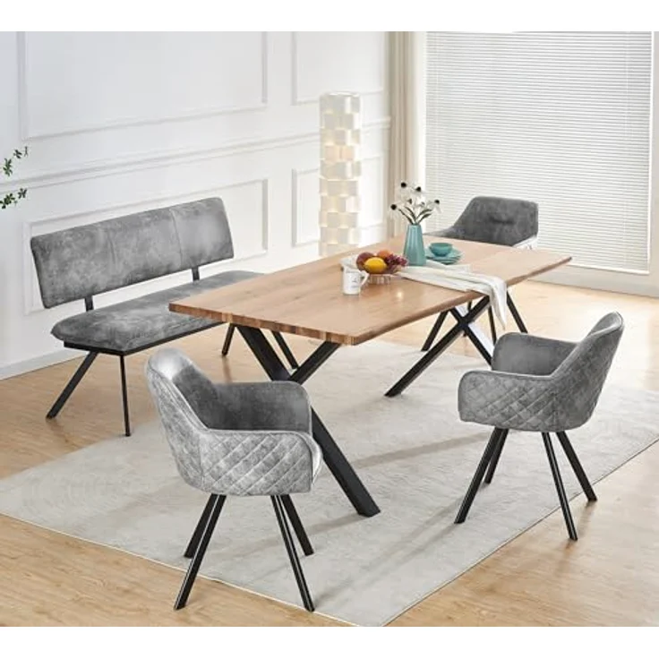 B&D home Essbank JUNA (1-St), gepolstert, mit Rückenlehne – Bild 10