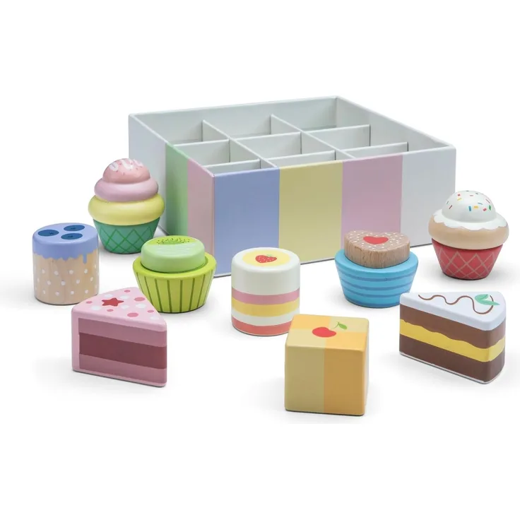 New Classic Toys - 10626 - Kinderrollenspiele - Cupcakes - 6 Stück
