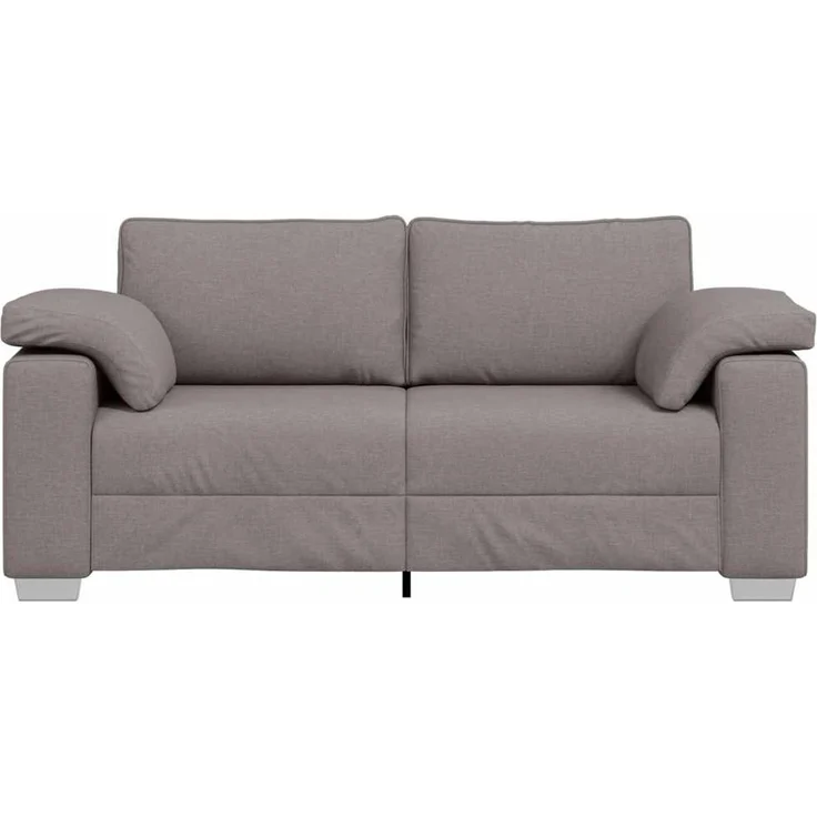 vidaXL Zweisitzer-Sofa Taupe 180 cm Stoff 4105233 – Bild 5