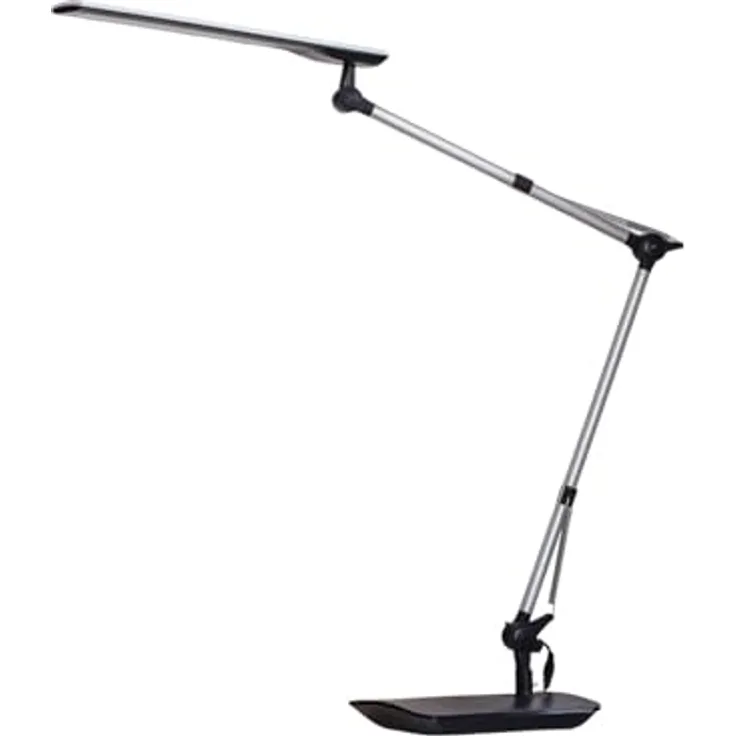 Lindby LED Tischlampe "Felipe", dimmbar, schwarz, für Arbeitszimmer & Büro mit modernem Design und Schalter