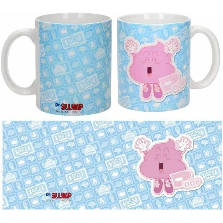 SD Toys SDTIKO00182   Tasse aus Keramik mit Motiv rosa (Dr Slump Unchi Caca Rosa)