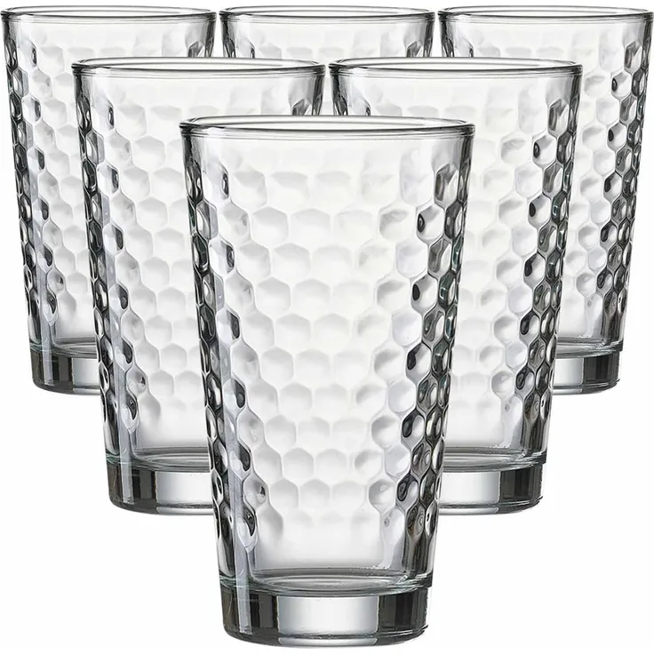Ritzenhoff & Breker Favo Longdrinkglas 400 ml transparent 6er Set