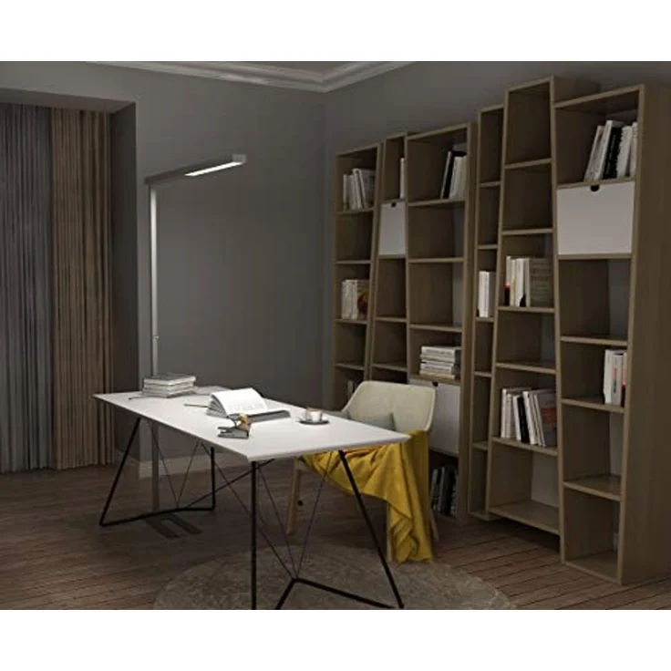 Unilux Standleuchte STRATUS 400124564 metallgrau – Bild 6