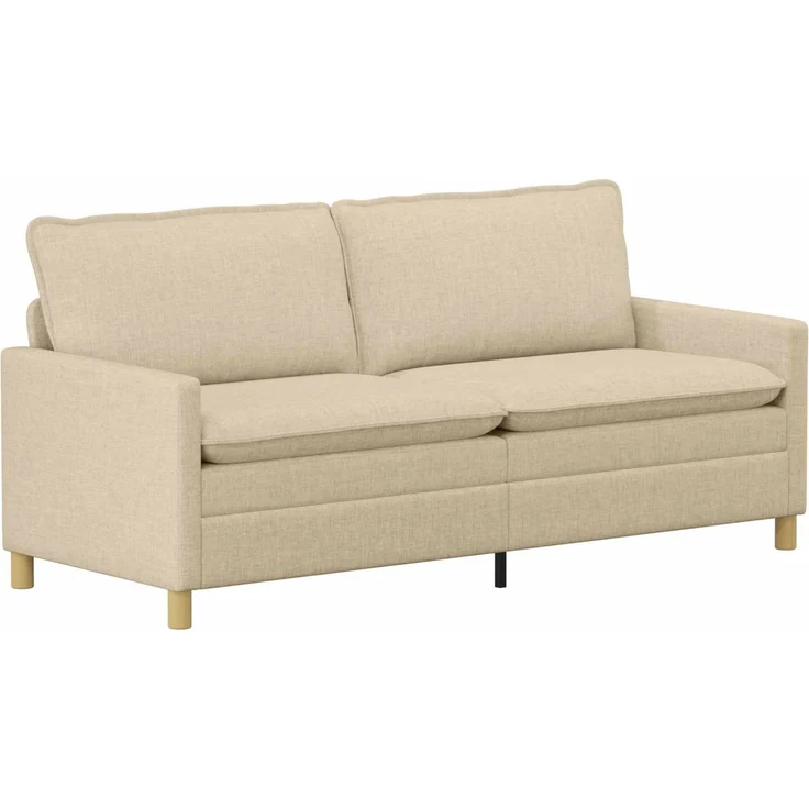 vidaXL Sofa Set 2 stk. Creme Stoff 3417107 – Bild 3