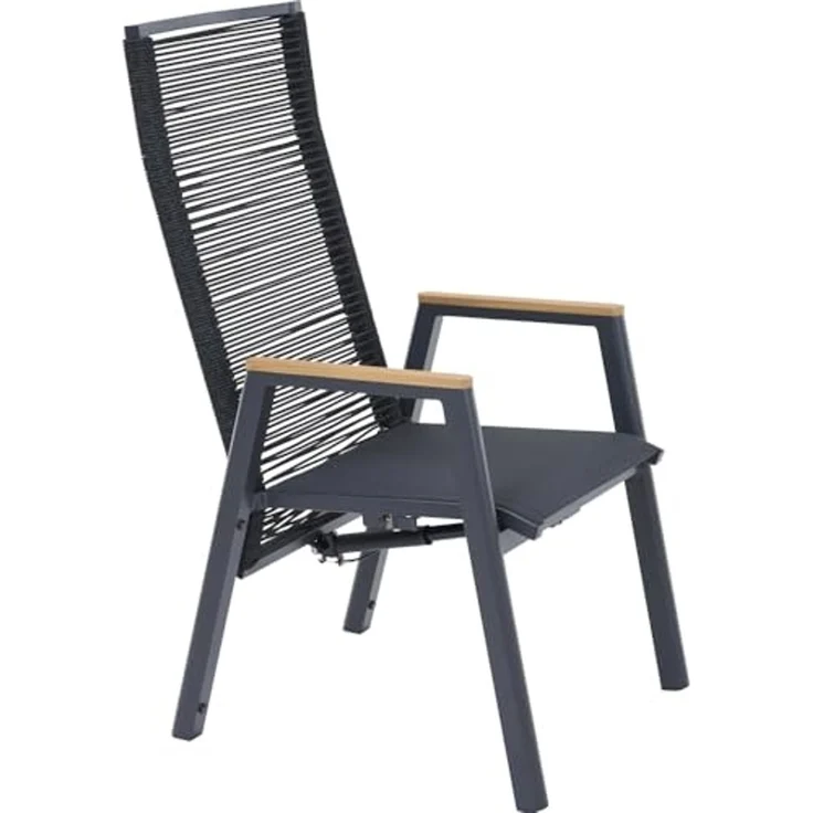 Siena Garden Bologna Move Sessel, Rope, Alu, Teak T88490 – Bild 6