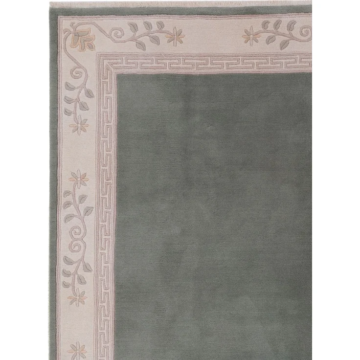 China Teppich - 300 x 250 cm - olivgrün – Bild 3