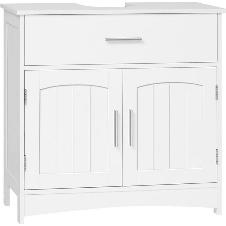 EUGAD Waschbeckenunterschrank (1-St) Badezimmerschrank mit Schubladen, 2 Fächer – Bild 4