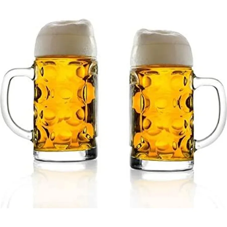 Stölzle Oberglas ISAR Bierkrug 0,5 l 6er Set